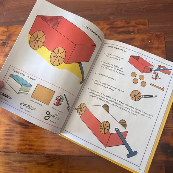 Vintage 1981 Rainy Day Surprises You Can Make Hardcover Book - Picture 8 of 10